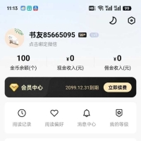 淘小说白嫖398元永久会员4.29